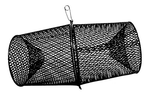 Frabill Minnow Trap Heavy-Duty Vinyl Dipped Steel Mesh Construction