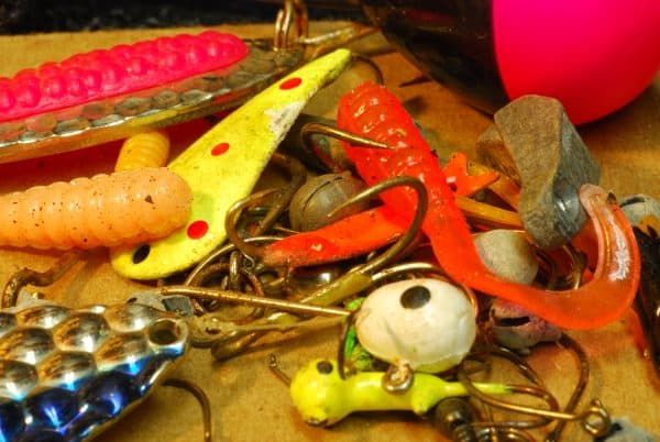 Pile of Crappie Jigs