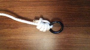 how to tie the San Diego jam knot for fishing