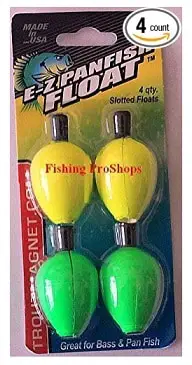 Leland 1 E Z Crappie Trout slotted Floats