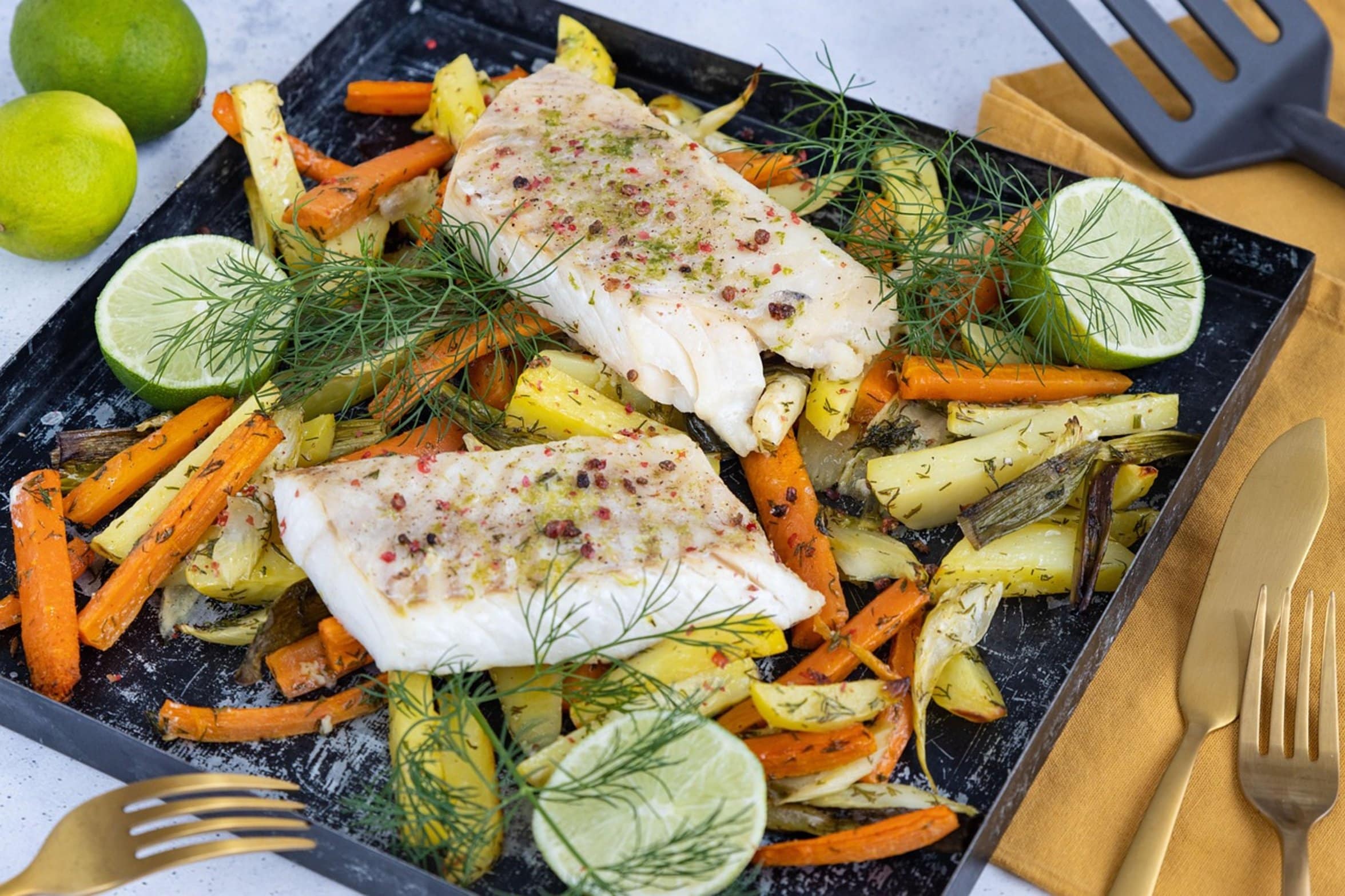 fresh panfish fillets