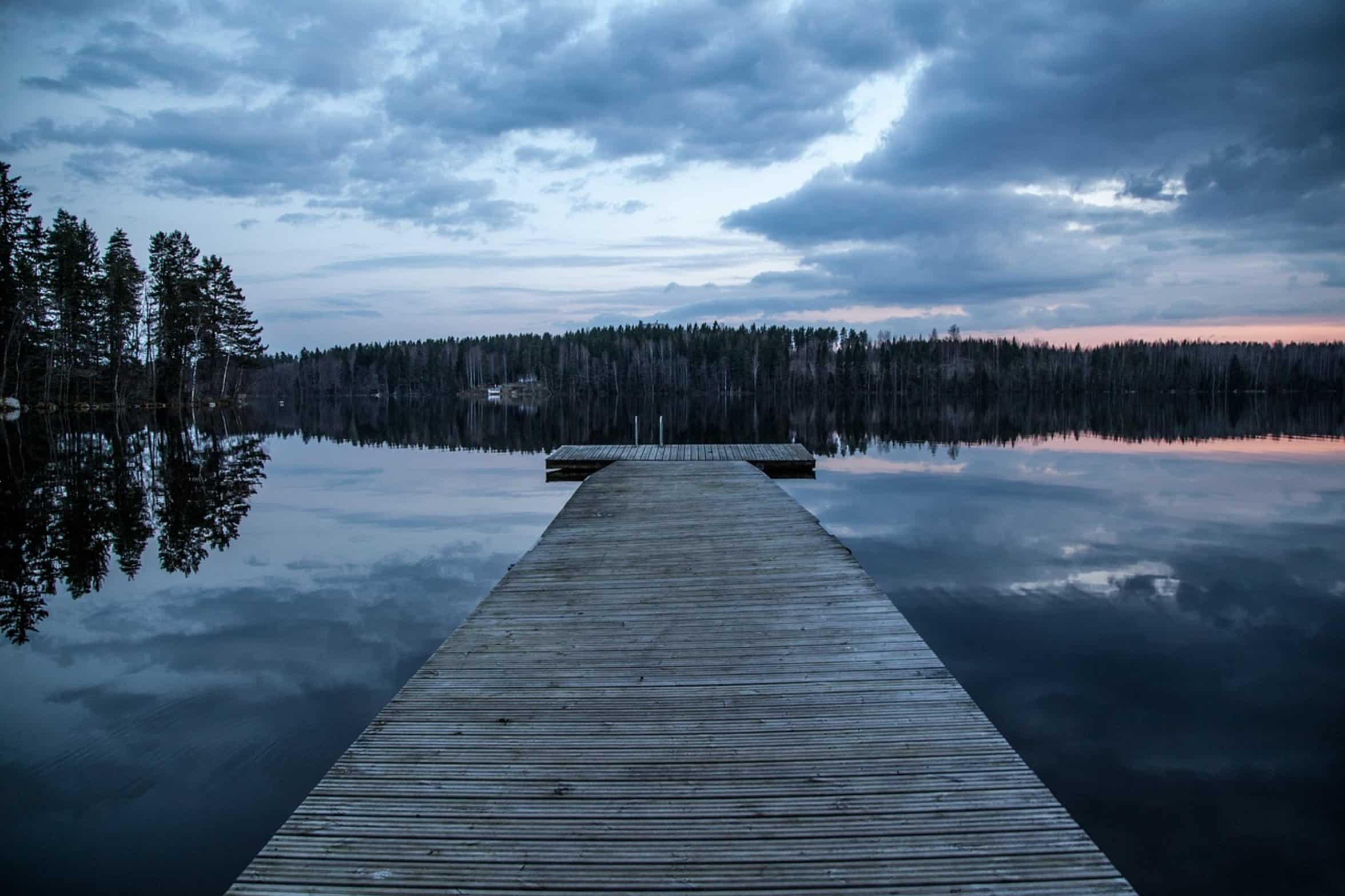 wooden lake dock wooden lake dock